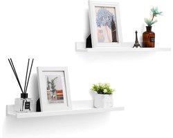 MIRA Home - Wandplank - Boekenplank - Fotoplank - Muurplank - Zwevend - Modern - 5x60x10