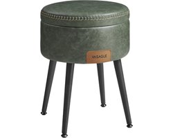 MIRA Home - Zitbank - Kunstleer - Grijs - 15x15x17.5