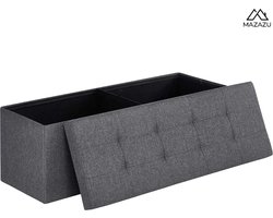 MIRA Home - Zitbank - Opbergdoos - Opbergpoef - Opbergkast - Zitkist - 38x110x38