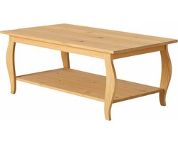 Mira| Salontafel met 1 plank in dennen