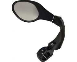 Mirage Stuurspiegel Links 9 Cm Zwart