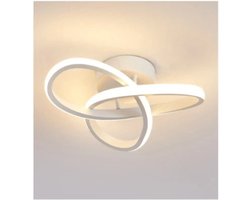 MiShar Kroonluchter - Kroonluchters - Plafondlampen - Plafondlamp Wit - Plafond Lamp - Plafondlamp Led - Led - Led Lamp - Led Kroonluchter - Moderne Stijl Plafondlamp - Slaapkamer Licht - Oppervlak Installatie - Eetkamer Lamp