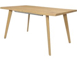 MISOU Calypso Uitschuifbare Eettafel - 6 tot 8 Personen - Tafel - Uitschuifbaar - Verlengbaar - Keukentafel - Klein - Groot