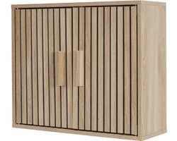 MISOU Klaus Wandkastje - Ophangbaar - Zwevend - Nachtkastje - Wandkast - Woonkamer - Slaapkamer - Decoratie