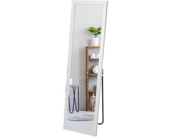 MISOU Passpiegel - Wit - Staande - Spiegel - 126x35cm