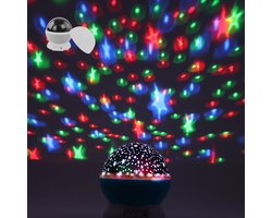 MISOU Sterrenhemel - Sterren Projector - Kind - Nachtlampje - Roterend - Nacht - Rond - USB