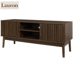 MISOU TV Meubel - Met Opbergruimte - Staand - Kastje - Wandkast - Consoletafel - Hout - 117x40x48cm - LAURON