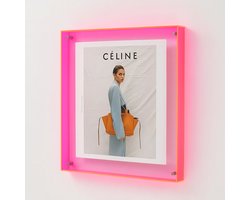Mister GoGo - Fotolijst - Fotolijsten - Fotolijstje - Lijst - 25x25 - Roze