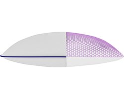 Mister Sandman Ergonomische kussen 40x70 - Gemaakt van traagschuim vlokken - Gemiddelde ondersteuning - Geschikt voor alle slaaphoudingen - Wasbaar kussen gemaakt van hygiënische materialen .