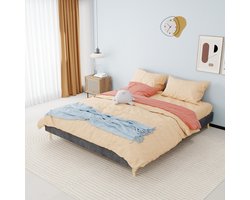 MIVRAY Bed 160x200 cm - Tweepersoons Bedframe met Lattenbodem en Opbergruimte - Zonder Matras en Hoofdbord - Lage Bedombouw - Grijs