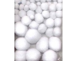 Mix Pom Poms Set – Wit