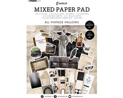 Mixed paper pad A5 All vintage hallows nr. 25