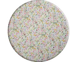 MixMamas Rond Tafelkleed Gecoat - 140 cm - Bouquet