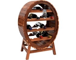 MKSS® Barkast - Barmeubel - Drankkast - 30x50x90cm - Bruin