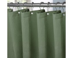 MKSS® Douchegordijn Anti Schimmel - Gordijn voor Douchestang - Doucheset - Zilver