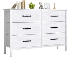 MKSS® Dressoirs Kasten - Ladekast - Buffetkast Industrieel - Hout - Wit