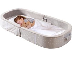 MKSS® Grondbed - Huisbed - Bed - Lichtgrijs - 140cm x 65cm x 17cm