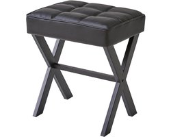 MKSS® Make up Stoel - Kaptafel Kruk - Visagie - Zwart