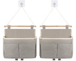 MKSS® Wandorganizer - Wandopberger - Wandplank Organizer - Natuurlijk