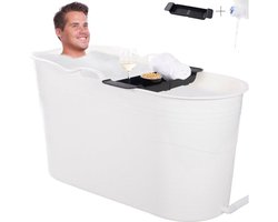 MKSS® Zitbad voor in Douche - Ligbad - Zitbad voor Volwassenen - Wit