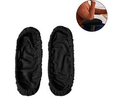 Mmgoqqt - Bureaustoelarmsteunhoesjes - 2 Stuks - Polyester - Elastisch - Wasmachinebestendig - Waterafstotend - Voor Draaistoelen