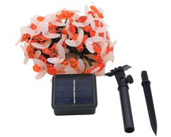 Mmgoqqt Solar Bee Buitenverlichting - Waterdichte 30 LED-verlichtingssnoer - Decoratieve verlichting in de vorm van een hommel - Geschikt voor tuin-heg-terras-gazon-bomen-feest-huis-Kerstmis (warm wit)