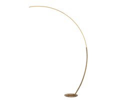 MN Commerce EU ® LED Gebogen Vloerlamp - moderne booglamp - aluminium - vloerlamp – Goud/Wit – Aluminium – Hoogte 180 cm