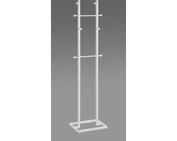 Möbel Coat Rack Metal White - HAKU W 45 x D 34 x H 175 cm halmeubel met kapstok