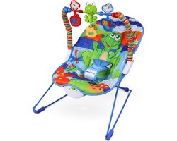 Mobiclinic Flash - Wipstoel - Babyhangmat - Arco Interactief - Liggend - Met harnas - Trilling en Muziek - Baby- en Peuterstoel - Tot 9 kg - Multicolor