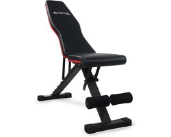Mobiclinic FlexFit - Halterbank - Fitness bank - Bench press - Bankdrukbank - Verstelbaar en Inklapbaar - Gewichtsbank - Trainingsbank - Licht en robuust