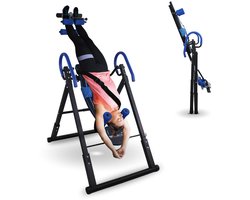 Mobiclinic Flexicare - Inversietafel - Opvouwbaar - Verstelbaar 131-190cm - Max 120kg - Heling 180º - Maximale veiligheid - Staal - Zwart
