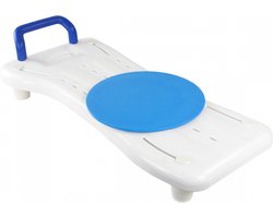 Mobiclinic Oceano - Badplank met draaibare zitting - 360º - Badzitje met Handvat - Badkamer Zitplank - Anti-slip badstoel - Instelbaar - Badplank Benny - Tot 100 kg