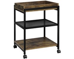 Mobiele Bijzettafel - Bijzettafel - Bijzettafels - Bijzettafeltjes Woonkamer - Bijzettafel Bank - Smalle Consoletafel - Entree Tafel - Tafel - Tafeltje - Side Table - Sidetable