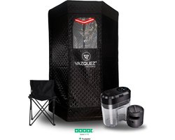 Mobiele Sauna - 15 seconden heet stoom - Rood licht therapie - Draagbare Sauna
