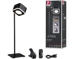 Mobiele tafellampen Varia White Switch 160lm / 40lm 1,6W / 0,4W Zwart