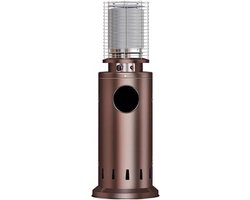 Mobiele Terrasverwarmer - Gasverwarming Buiten - Terras Verwarmen - Met Wielen - 10000W Tot 13000W - Roestvrij Staal