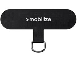 Mobilize Nylon Patch for Lanyard 5 Pieces - Black (with metal ring)