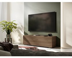 Mobistoxx KINGSTON TV-meubel – 105 cm – Wand- of vloermontage – Waltnoot