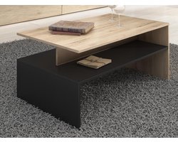 Mobistoxx Salontafel Babel, Sanremo Eik/Zwart, 100 cm