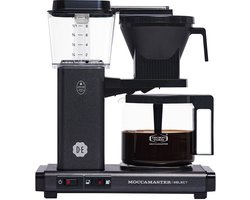 Moccamaster KBG Select - Douwe Egberts - Filterkoffiezetapparaat - Antraciet - 5 jaar garantie