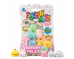 Mochi Squish Meez pals 2-pack - Squishy Stressbal - Kawaii - Cute - Fidget - Rubber - Fopartikel - Sinterklaascadeau
