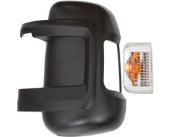 MODECAR Fiat Ducato III - Buitenspiegelbehuizing - Links - Zwart - Oranje Knipperlicht
