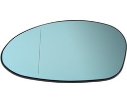 MODECAR - Vervangend Spiegelglas - Links - Blauw - Voorverwarmd