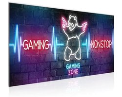 Modern Fleece Schilderij voor Huiskamer en Jeugdkamer - Veelkleurige Wanddecoratie