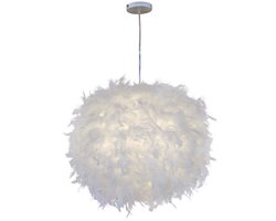 Modern Hanglamp Veren Kroonluchter Plafondlamp voor Slaapkamer Woonkamer Gang Wit