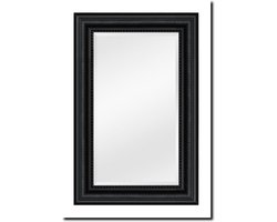 Modern Klassieke Spiegel Cesarino Zwart