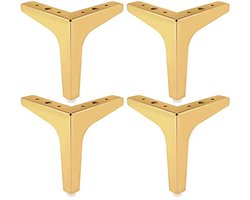 Moderne 6 Inch Metalen Meubelpoten - Driehoek Diamant Voeten voor Meubels