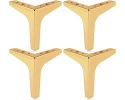 Moderne 6 Inch Metalen Meubelpoten - Driehoek Diamant Voeten voor Meubels