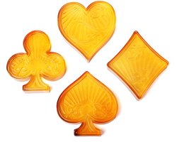 Moderne Abstracte Sculptuur Figuren - 4 Stuks Decor voor Woonkamer en Kantoor