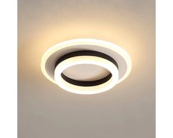 Moderne Acryl Plafond Verlichting - LED Rond Plafondlamp - Warm Wit - Gangpad of Hal Lamp - Plafoniere